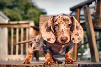 Piebald Dachshund