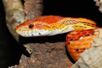 albino corn snake